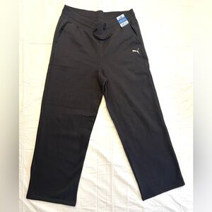 NWT Puma Ladies Fleece Straight Leg Pants